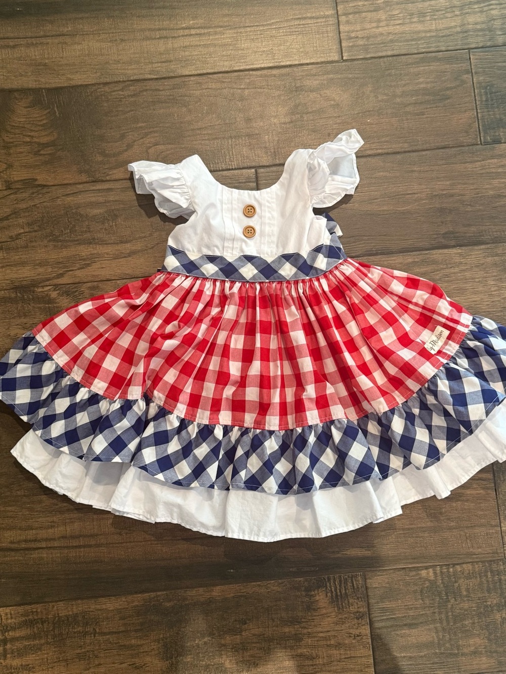Nelly Madison patriotic dress
